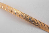 22k Yellow Gold Bangle Bracelet 15.3 Grams Eb0426lwxzsa