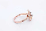 Approx. 1.15ctw Diamond Ring In 14k Rose Gold 6.3 Grams Size 6.75 Eb0125crxsa