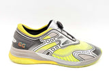 Gucci Ultrapace R Silver & Neon Yellow Sneakers Size 10.5  Fw1024ixsa