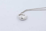 Tiffany & Co. Peretti 925 Eternal Circle Pendant Necklace 4.1g 16 Inch Eb626rxde