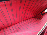 Louis Vuitton Montaigne Monogram Empreinte Marine Blue Red Leather Tote Bag Do0425lrxzde