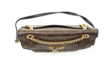 Louis Vuitton Passy Chain Shoulder Bag In Monogram Coated Canvas Fw0825erxdu