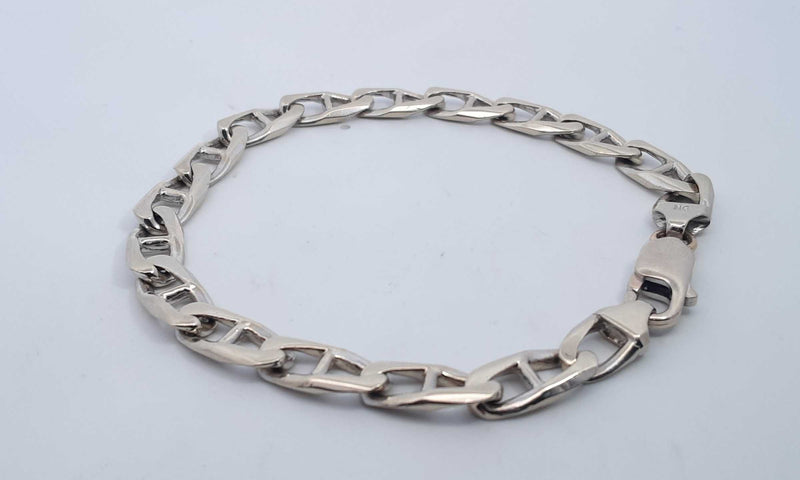 14k White Gold Bracelet 7.1 Inch, 19.8 Grams Hs1223pxzsa