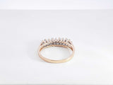 0.25 Cttw Diamond & 14k Yellow Gold Anniversary Ring 1.9g Size 5.5 Fw0126llrdu