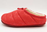Coach Red Rachelle Monogram Quilted Slippers Size 10b Eb0326crde