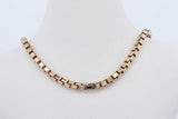 14k Yellow Gold Box Chain Necklace 31.2 Grams 24 Inch Eb0826orxzde