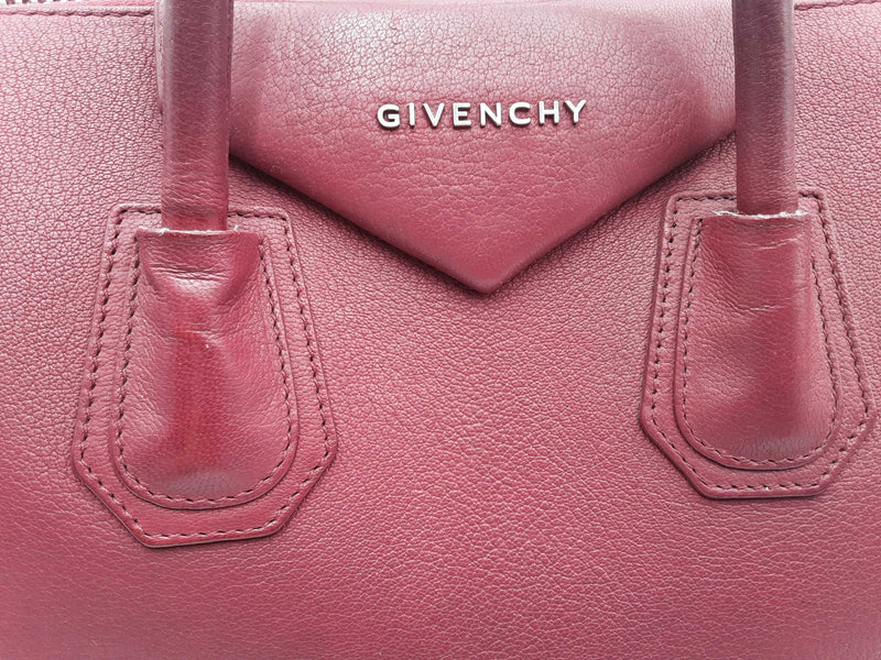 Givenchy Antigona Leather Red Handbag Aa0425wrzsa