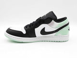 Nike Air Jordan 1 Se Low Top Sneakers - Black, White,  Pastel Tie Dye Size 12.5 Fw0426wrdu