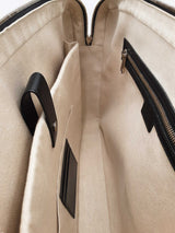 Gucci Jumbo Gg Monogram Black Leather Briefcase Eb0326cxzsa