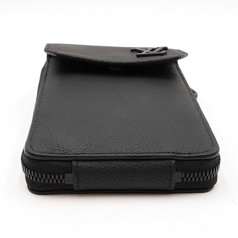 Louis Vuitton Aerogram Black Leather Phone Pouch Sd0625przdu