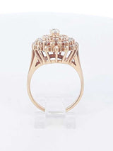1.66 Cttw Diamond & 14k Yellow Gold Ring 8.6 Grams Size 8.25 Fw1224lxzxdu