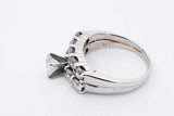 1.8cttw Diamond Ring In 14k White Gold 7.5 Grams Size 7.75 Eb0925loxzsa