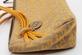 Fendi Yellow Baguette Triple Strap Shoulder Bag Eb0326lcrde