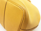Hermes Garden Party 36 Jaune Yellow Canvas Leather Tote Bag Do0226oxzxde