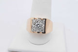 0.34cttw Diamond Ring In 14k Yellow Gold 9 Grams Size 9.5 Eb0726lxxzsa