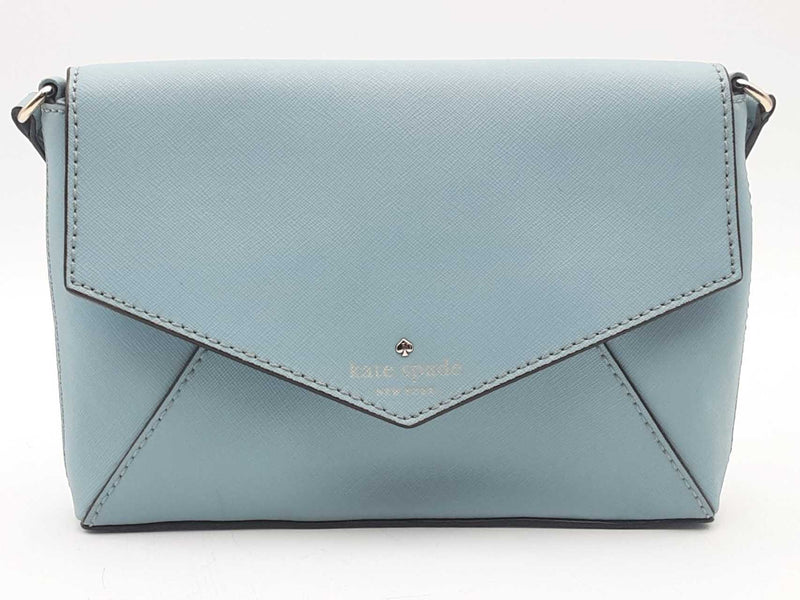 Kate Spade Point Garden Leather Crossbody Blue Aa1124oxsa