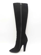 Saint Laurent Black Suede Knee High Boots Size 36 Eb0126orxsa