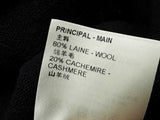 Louis Vuitton Black Blue Monogram Wool Cashmere Mix Sweater Size 4l Do0126wxzde
