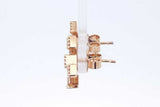 Louis Vuitton Lv Iconic Gold Tone Stud Earrings Eb0726lcrde