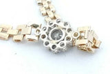 0.93cttw Diamond Bracelet In 14k Yellow Gold 11.8 Grams 7 Inch Eb0826lrxzsa