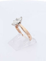 1.05 Ctw Diamond & 14k Yellow Gold Solitaire Ring 2.8 Gram Size 7.5 Fw0925orzxdu