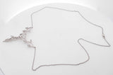 0.3cttw Diamond Botanical Pendant Necklace In 10k White Gold 8 Grams Eb0726wersa