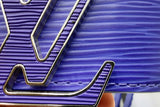 Louis Vuitton Purple Epi Leather Lv Initiales Belt Eb1224orxdu