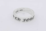 Chrome Hearts Spacer Forever Ring Sterling Silver 13.2g Size 12.75 Eb0326oxzsa