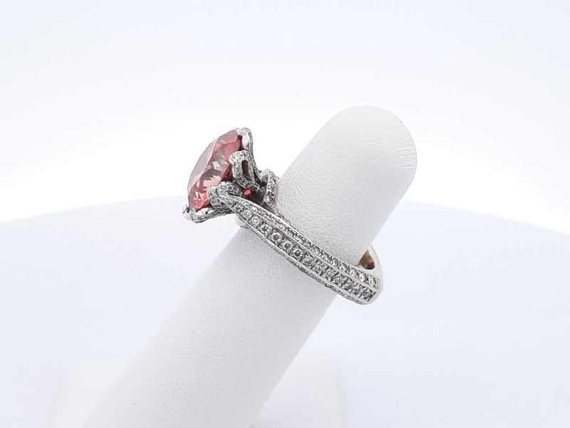 8.8 Cttw Lab Grown & Natural Diamond 18k Gold Ring 11.4 Gram Size 5 Eb1224rxxzdu
