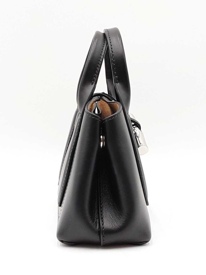 Longchamp Roseau Convertible Black Leather Crossbody Tote Fw0825lrxdu