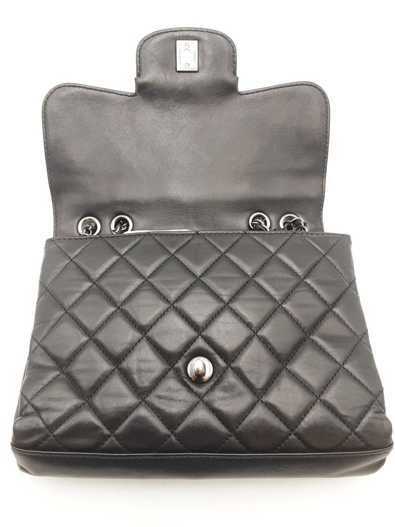 Chanel Black Quilted Leather Classic Flap Bag Sd0825lzxzsa