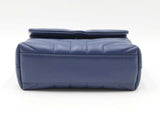 Yves Saint Laurent Loulou Toy Bag In Quilted Denim Blue Leather Fw0926wrxdu