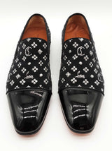 Christian Louboutin Dandelion Flat Black Loafers Size Eu 44.5 M Do0625ocrde