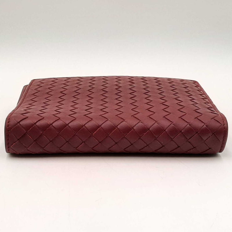 Bottega Veneta Intrecciato Burgundy Handbag Sd0625rzxdu