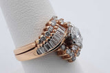 1.27cttw Diamond Ring In 14k Yellow Gold 6.9 Grams Size 6.5 Eb0826pcrsa