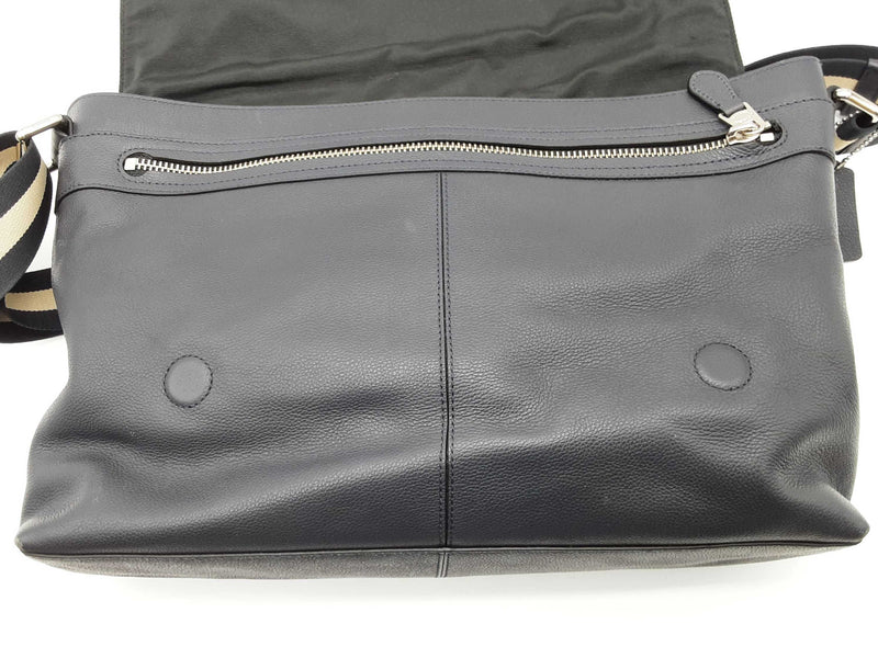 Coach Charles Flap Navy Blue Leather Messenger Bag Do0325pxde