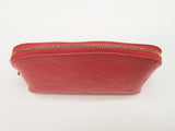 Louis Vuitton Monogram Vernis Pochette Red Cosmetic Pouch Sd0825wrzde