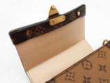 Louis Vuitton Pochette Trunk Verticale In Reverse Monogram Coated Canvas Fw0626loxzdu