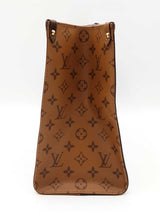 Louis Vuitton Onthego Mm Bag In Reverse Monogram Giant Coated Canvas Fw0626lsordu