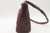 Brahmin Two Tone Croc Embossed Leather Crossbody Bag Eb0226pxsa