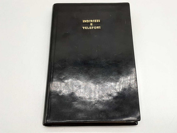 Prada Black Italian Address Book Unused Do0125rxde