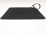 Versace Black Nylon Zip Pouch Clutch Do0925lxzde