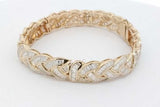 8.4cttw Diamond Bracelet In 14k Yellow Gold 34.6 Grams Eb1026wrxzsa