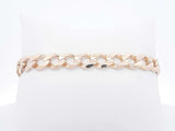 14k Yellow Gold Curb Link Bracelet / Anklet  34 Grams  10 Inch  Fw0326llixdu