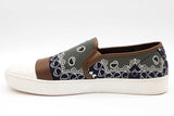Etro Paisley Pattern Canvas Slip On Sneakers Size 43 Eb0426lxzde