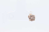 0.50ctw Diamond Single Stud Earring In 14k Yellow Gold 0.5 Grams Eb0726lxzdu