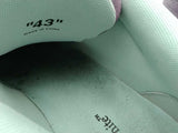 Off-white Out Of Office Purple Suede Sneakers Size 43 Eb1026lorsa