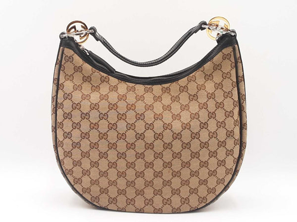 Gucci Twins Hobo Bag In Gg Monogram Canvas Fw0625orzdu