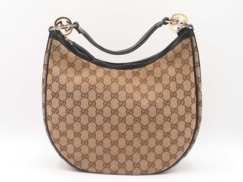 Gucci Twins Hobo Bag In Gg Monogram Canvas Fw0625orzdu