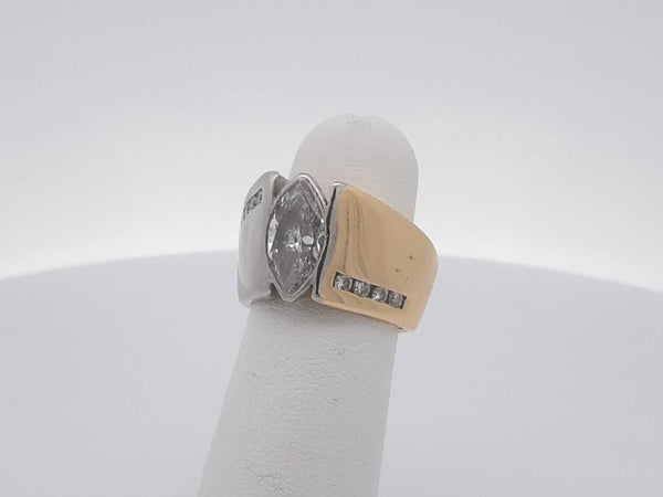 1.5ctw Diamonds 18k White/yellow Gold 18k 15.2 Grams Size 7 Ring Sd0525oozxsa